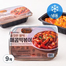 나드리푸드 매콤 떡볶이 (냉동), 300g, 9개