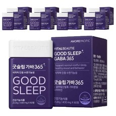 바이탈뷰티 굿슬립 가바365 25.8g, 9개, 60정
