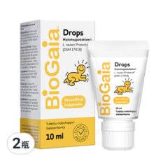 BioGaia 寶乖亞 嬰幼兒益生菌 適用全配方奶寶寶, 10ml, 2瓶
