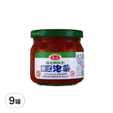 愛之味 韓式泡菜, 190g, 9罐