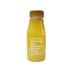 KIWINUKA 紐西蘭奇異果麥蘆卡蜂蜜飲, 南阿爾卑斯山泉水, Zespri認證的有機奇異果, 紐西蘭野生麥蘆卡蜂蜜, 230ml, 1瓶