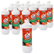 威猛先生 馬桶/排水管疏通劑, 高效溶解 強力疏通 12瓶裝, 960ml, 12瓶