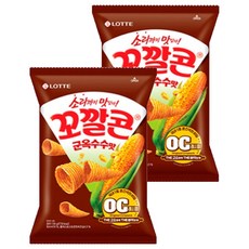 LOTTE 樂天 玉米脆角 烤玉米口味, 2包, 134g