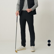 男款柔軟彈性貼合刷毛褲子