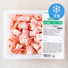 돌돌말이 대패 삼겹살 (냉동), 750g, 2개