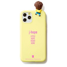 BTS 캐릭터 피규어 별명 컬러 젤리 휴대폰 케이스