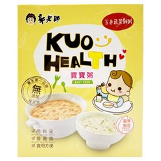 郭老師 寶寶粥 五色蔬菜雞, 適合6-18個月寶寶使用, 300g, 1盒