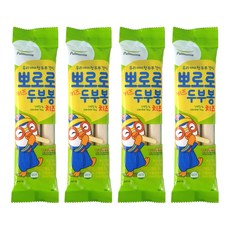 풀무원 아동용 뽀로로 키즈 두부봉 치즈 3p, 4개, 84g