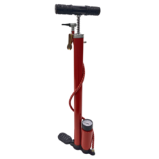 清島牌 直立式打氣筒 帶錶型 120-160PSI 適用於自行車/玩具/電動車/摩托車, 1個