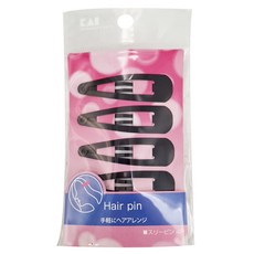 貝印 Kai 髮夾 HL-0142 4入, 黑色