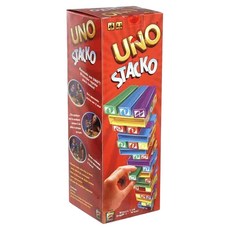 MATTEL UNO 疊疊樂，經典卡片配對遊戲, 1盒