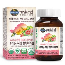 마이카인드 유기농 여성 멀티비타민, 30정, 1개