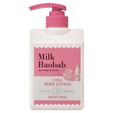 밀크바오밥 세라 바디로션 피오니머스크, 600ml, 1개