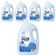 피죤 레귤러 섬유유연제 블루비앙카 본품, 2.9L, 5개