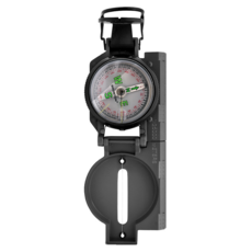 BRUNTON Lensatic Military Style Compass 軍規指北針, 金屬機身可折疊閉合, 1個
