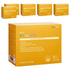 NUTRICORE 月見草油, 120顆, 6個