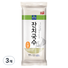 면사랑 잔치국수 소면, 900g, 3개