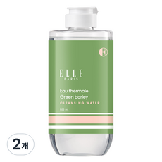 ELLE PARIS 오떼르말 그린베일리 클렌징워터, 500ml, 2개