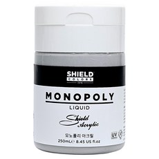 SHIELD 壓克力顏料 605 Perma. yellow deep, 654 French Gray, 1色, 250ml