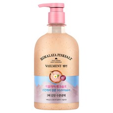 ON THE BODY Spa水潤光澤弱酸性磨砂沐浴露 喜馬拉雅粉紅鹽, 580ml, 1瓶