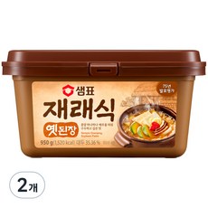 [샘표] 재래식옛된장 460g, 950g, 2개