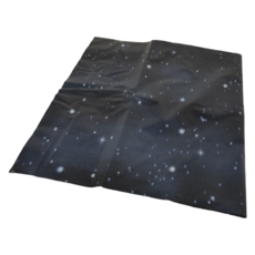 加厚防水星空桌布，星空圖案, 137 x 274 x 0.1cm, 星空, 1個