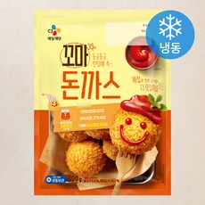 CJ 꼬마 돈까스 (냉동), 400g, 1개 - 베베쿡돈까스