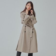 미쏘 더블 롱 트렌치코트