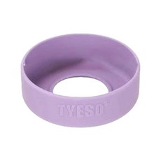 TYESO 盒裝矽膠保溫杯杯底保護套【小】紫ø71~75mm, 防滑耐磨，保護杯底, 1入, 紫色, ø71~75mm
