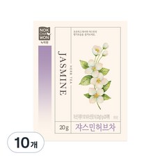 녹차원 쟈스민 허브차, 20개입, 10개, 1g