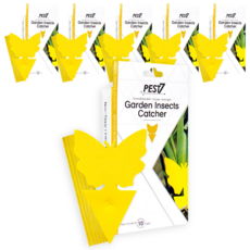 PEST7 蝴蝶造型雙面誘黏板, 10片, 6個