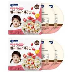 BEBECOOK 寶膳 12個月以上孩童營養粥 2入, 220g, 2盒, 韓國牛肉甜椒口味
