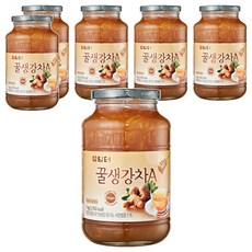 담터 꿀생강차A, 1kg, 1개입, 6개 1kg, 1개입, 6개