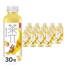 차파이 복숭아 우롱차, 500ml, 30개