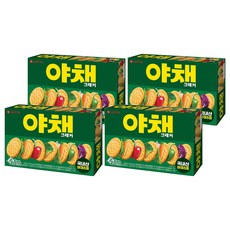 롯데 야채 크래커 벌크, 4개, 249g