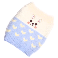超彈力超保暖親膚舒服兒童肚圍，高26cm 寬22cm，適合0-7歲嬰兒, 藍小兔