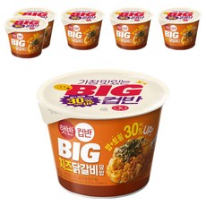 CJ Hetbahn Big即食起司雞排蓋飯, 313g, 6入
