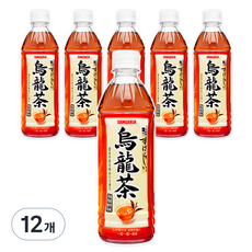 산가리아 스바라시 우롱차, 500ml, 12개