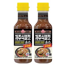 오뚜기 삼겹살 제주식 멜젓소스, 325g, 2개