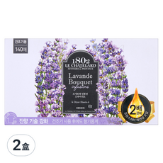 1802 LE CHATELARD 雙倍柔順香氛烘衣紙 薰衣草花束香 Set 140張, 2盒