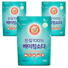 Lglife LG生活健康 Hanip 100%小蘇打補充包, 3個, 1kg