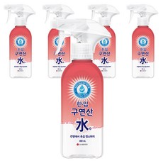 한입 구연산수 용기, 400ml, 5개