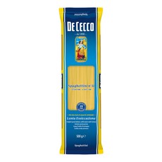 DE CECCO 得科 圓麵條 NO.11, 嚴選杜蘭小麥製成 口感彈牙有嚼勁不易斷裂, 500g, 1包