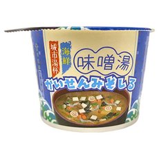 CITYSOUP 城市湯杯 海鮮味噌湯 Set, 台灣產, 21.3g, 6個
