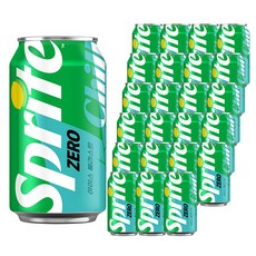 스프라이트 제로 Chill 사이다, 350ml, 24개