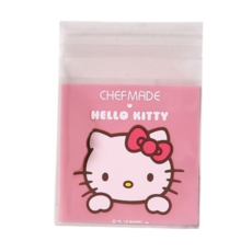 CHEFMADE 學廚 Kitty 曲奇餅乾袋套裝 - Hello Kitty正版授權, 自封袋50個, 10x7cm, KT7074, 50個, 1組