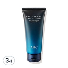 AHC 온리포맨 폼 클렌저, 140ml, 3개