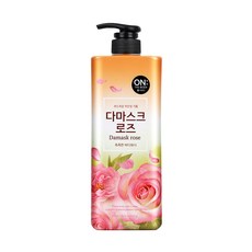 온더바디 플라워 약산성 퍼퓸 바디워시 로즈향, 900ml, 1개 - 다마스크장미