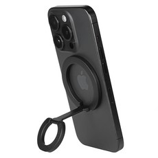 뉴클 맥세이프 마그네틱 링 거치대, 블랙, 1개 블랙, 1개