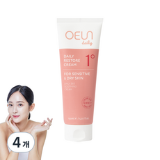 오은 데일리 리스토어 크림, 150ml, 4개